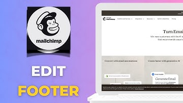 How To Edit Mailchimp Footer Mailchimp Tutorial