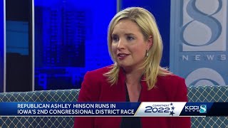 Republican Ashley Hinson running for Iowa’s 2nd District