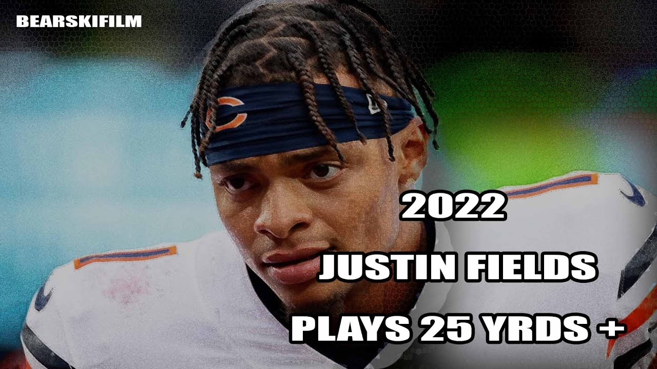 Justin Fields 25+ Yard Plays from 2022 Season