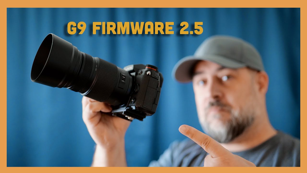GREAT for video shooters! Firmware 2.5 for the Panasonic G9! - YouTube