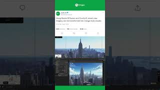 This is a fun exploration using Stable Diffusion and ComfyUI