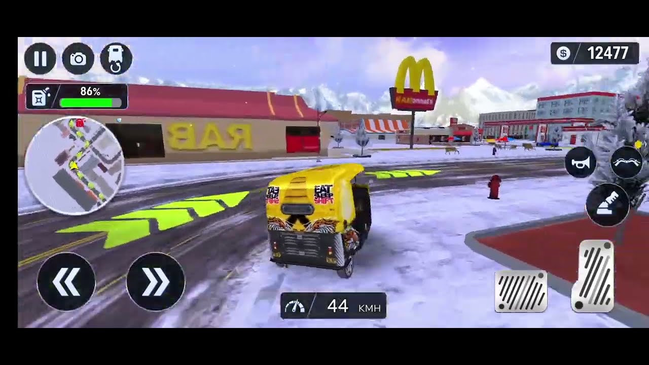 tuk tuk auto driving games 3d |auto rickshaw open world mode, career mode|mymin yt gemas