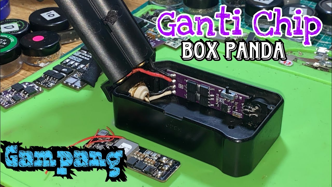 DIY OxxyPWM v4 inside Boxmod Panda, simpel dan mudah