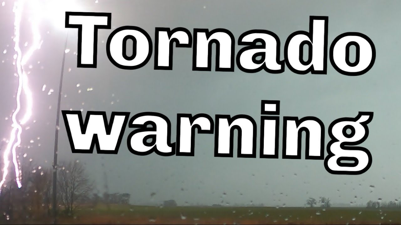 Tornado warning near Fort Campbell, Kentucky 12/09/23 YouTube