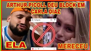 Babadoarthur Picoli Deu Bloqueio Em Carla Diaz E Confirma Em Vídeo??