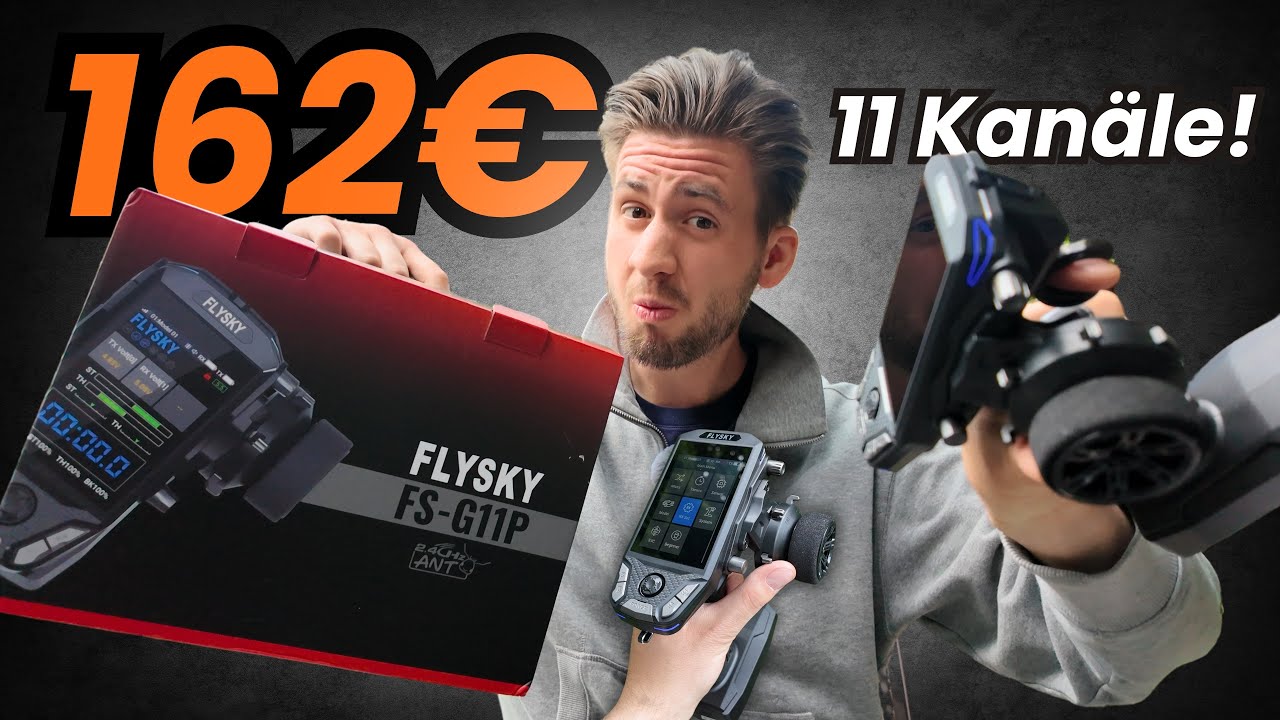 162€ für eine Premium RC-Fernsteuerung! FlySky FS-G11P im Test | RC Cars