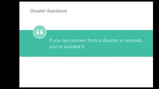 Disaster Avoidance with Arcserve