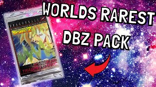 Dragon Ball Z Chromium Booster Pack The Rarest Dbz Cards In Existence