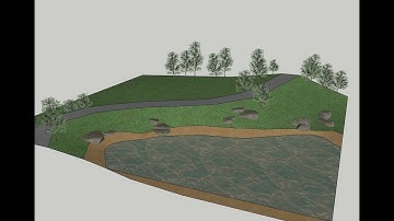 SketchUp Tutorial: Landscape modeling - Part 1
