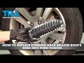 How to Replace Steering Rack Bellow Boots 2006-2012 Ford Fusion