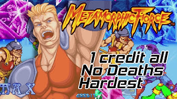 Metamorphic Force(メタモルフィックフォース) - 1cc ALL Hardest/NoDeaths Max JAA