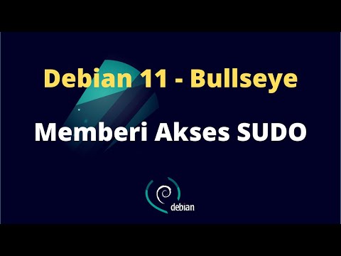 Debian 11 - Memberikan Akses Sudo