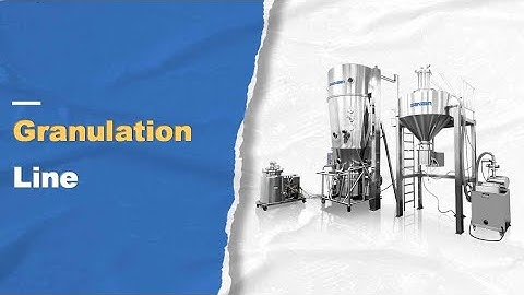 Solid Dosage Forms Granulation Line| One RMG with Multi FBD - Senieer