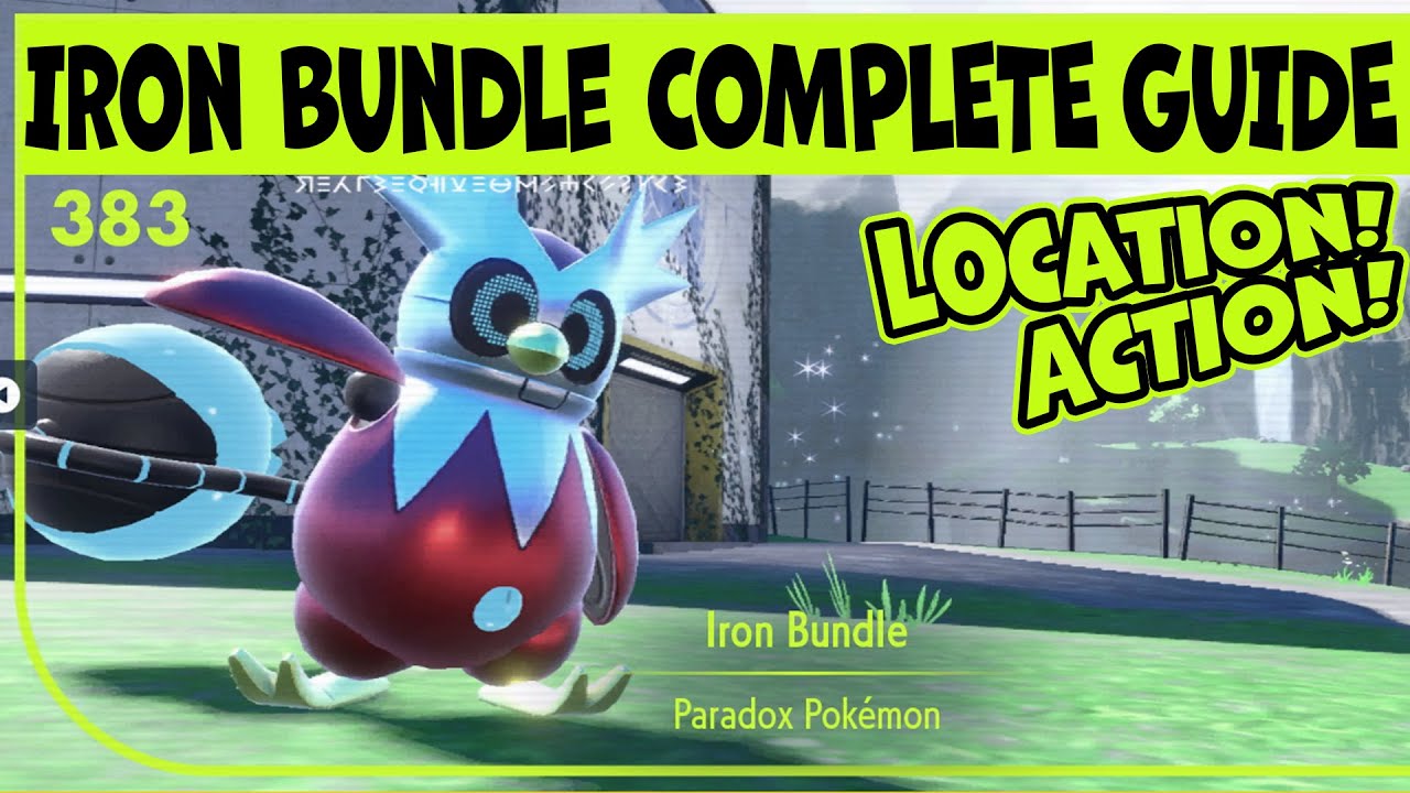 Iron Bundle Pokédex: stats, moves, evolution & locations