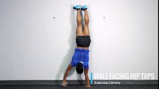 Wall Facing Hip Taps - OPEX Exercise Library