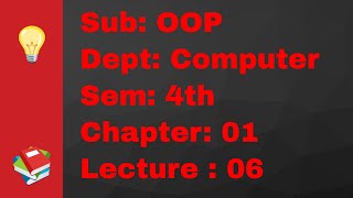 object oriented programming in bangla ( Chapter-01)part-06