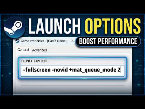How to Set Game Launch Options on Steam (2026) — Quick & Easy - YouTube