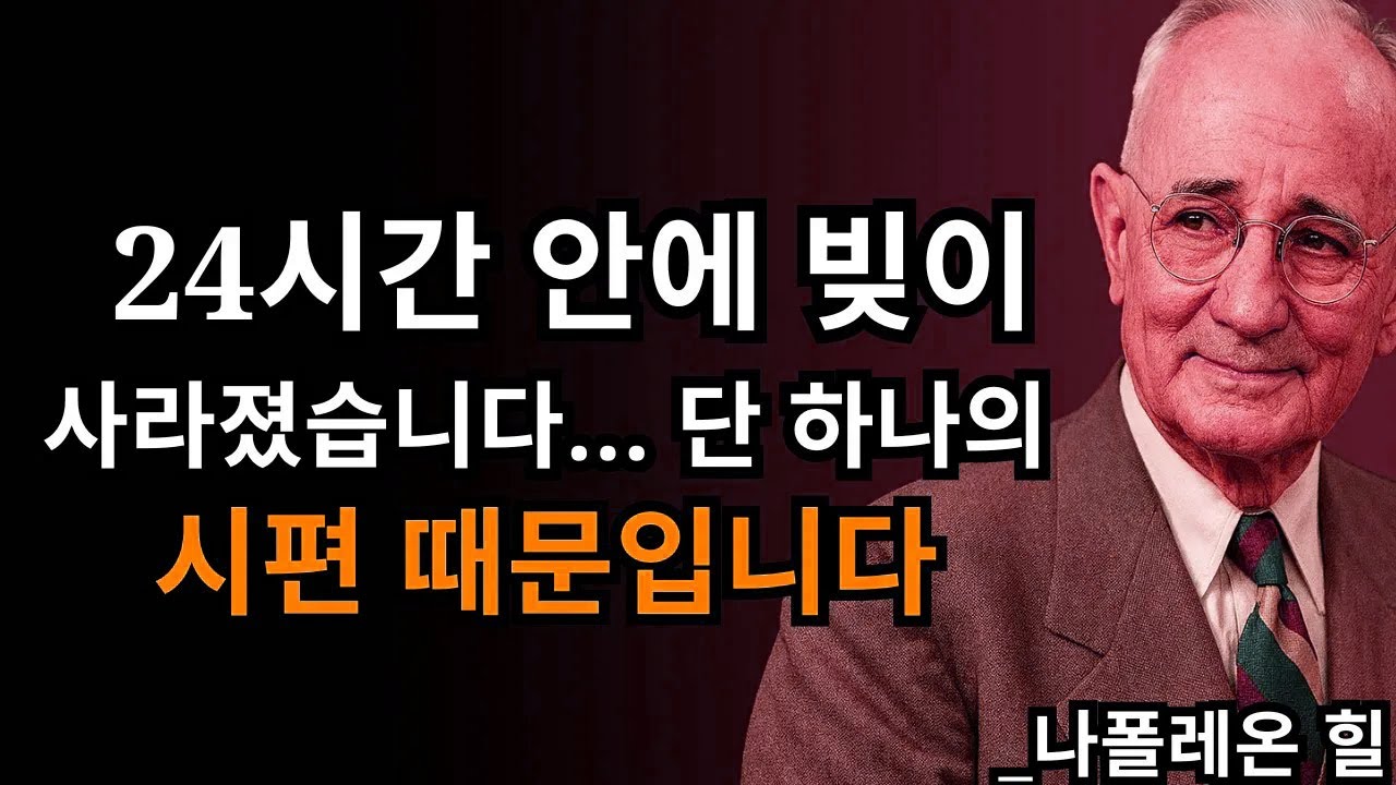 빚에서 벗어나 부자 되는 길, 이 시편에 있었다 | 나폴레온 힐