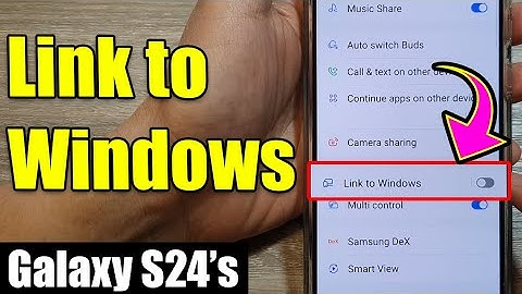 Samsung S24 Hidden Gem: Connect to Your Windows PC with Link to Windows (Step-by-Step Guide)