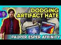 Tuning Esper Affinity and Dodging Artifact Hate | Pauper MTG