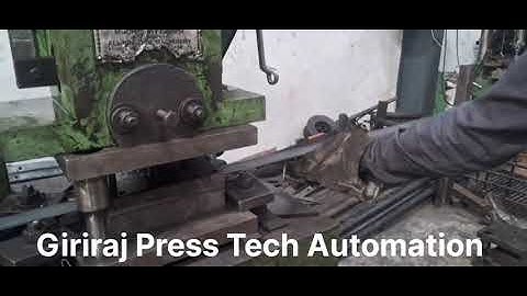 Nc Servo Feeder GSF-200 And Decoiler Cum Straightener 2 in 1 For 3 mm HR Material Giriraj Press Tech