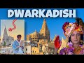 Visiting dwarkadish  the kingdom of krishna ji  my reaction of radhakrishn dwarkadhish
