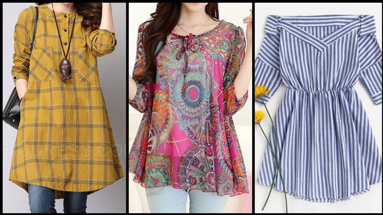Trendy and most stylish shirts for teenage girls - YouTube