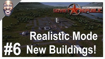 Workers And Resources Soviet Republic: First City Buildings Part 6 Update 1.1.0.8 #youtube, #gaming