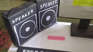 Famous computer 3d modal for school project |  Input devices Output devices and Storage devices Wealth