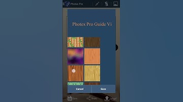How to apply texture on text in Photexpro