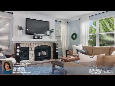 303 Bluegrass Parkway, Oswego, IL home video tour