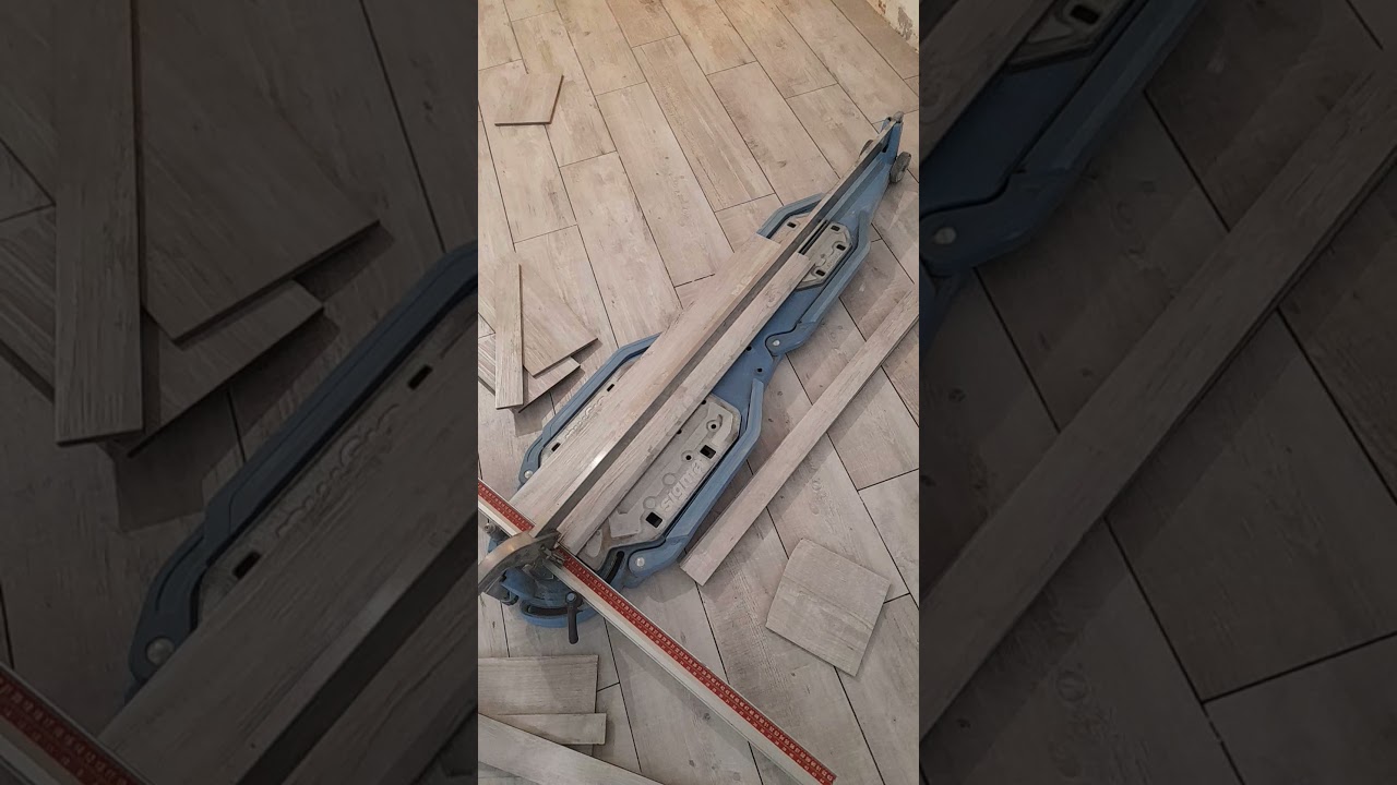 comment couper facilement un carreaux de 90cm avec une carrlette sigma 127cm