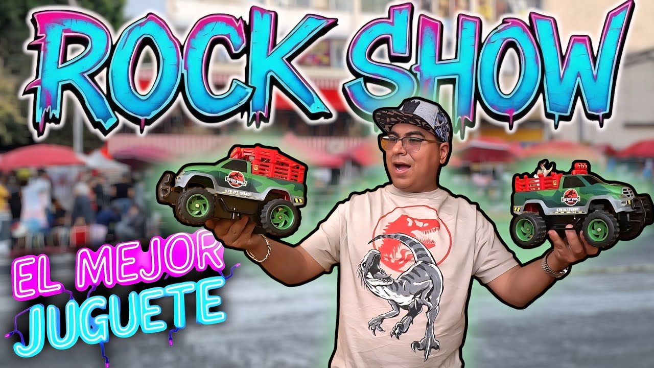 Compré EL MEJOR JUGUETE de JURASSIC PARK en el Tianguis del ROCK SHOW 