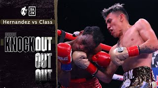 Ko Rocky Hernandez Vs Ibrahim Cl Rocky Hernandez Impresses In His Us And Den Boy Debut