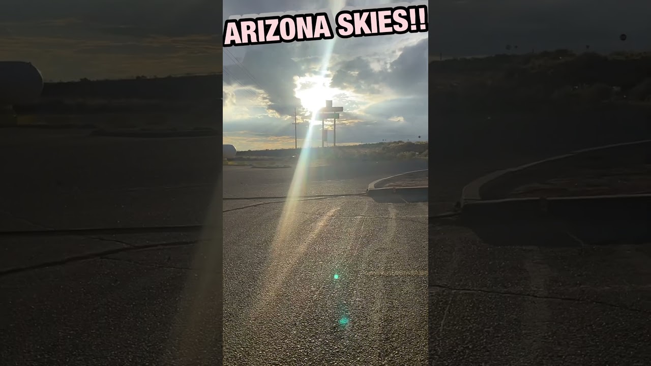 Mira #crazy #arizona #skies #sky #sunbeams #sun #rays #dusk #evening #sunset #beautiful #pretty #scenic en YouTube Mira #crazy #arizona #skies #sky #sunbeams #sun #rays #dusk #evening #sunset #beautiful #pretty #scenic en YouTube