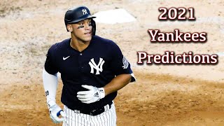Yankees 2021 Predictions (stats, standings, and roster)