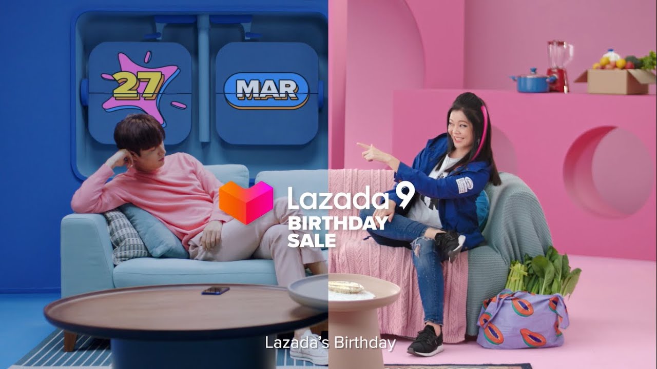 Lazada 9 Surprise Birthday Sale | 27 March