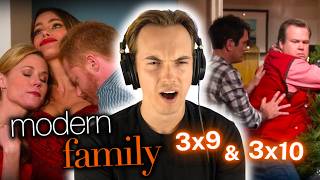 *THAT WAS SO WEIRD!! Modern Family S3 Ep: 9 & 10 | Reaction
