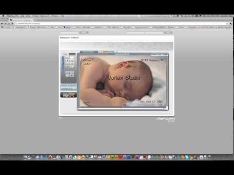 How to design your own printing project at Vortex Studio