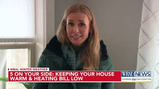Tips to keep your heating bill low, while staying warm