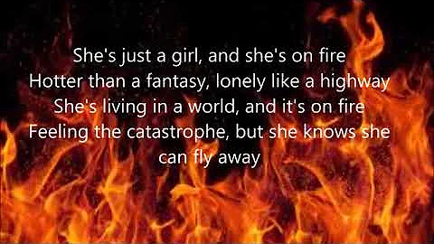 Girl on Fire lyrics