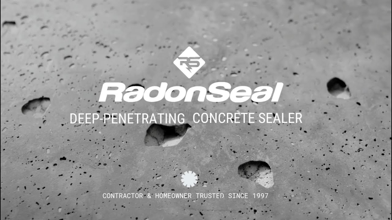 RadonSeal Deep-Penetrating Concrete Sealer | Waterproofs & Strengthens Concrete & Concrete Blocks