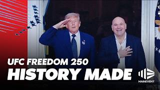 🤯 Historic White House epic ON as Trump, Dana arrive in ‘crazy’ scenes 🇺🇸 | Main Event | Fox Sports
