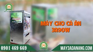 Máy cho cá ăn tự động 3A90W giải pháp chăn nuôi cá hiệu quả, tiết kiệm [Máy 3a đa năng]