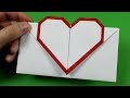 Easy origami envelope tutorial