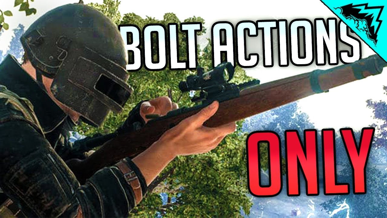 BOLT ONLY - PUBG WTF RULES