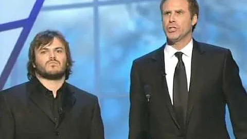 Jack Black and Will Ferrell sing "Get Off the Stage" | 76th Oscars (2004)