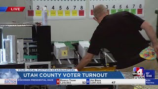 Utah County voter turnout