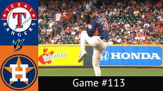 Astros VS Rangers Condensed Game 8/2/26