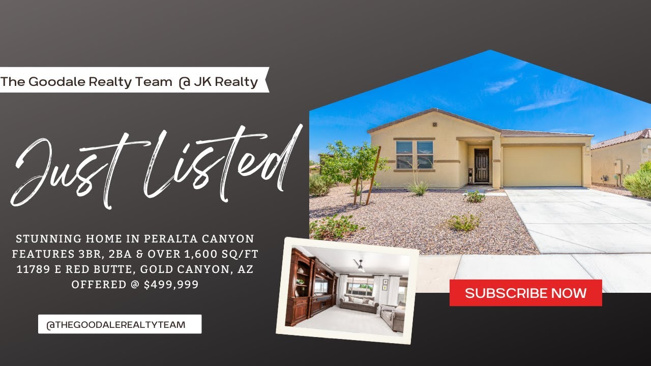 *STUNNING* 11789 E Red Butte, Gold Canyon, AZ {2022} {602-799-7099} Goodale Realty Team JK Realty